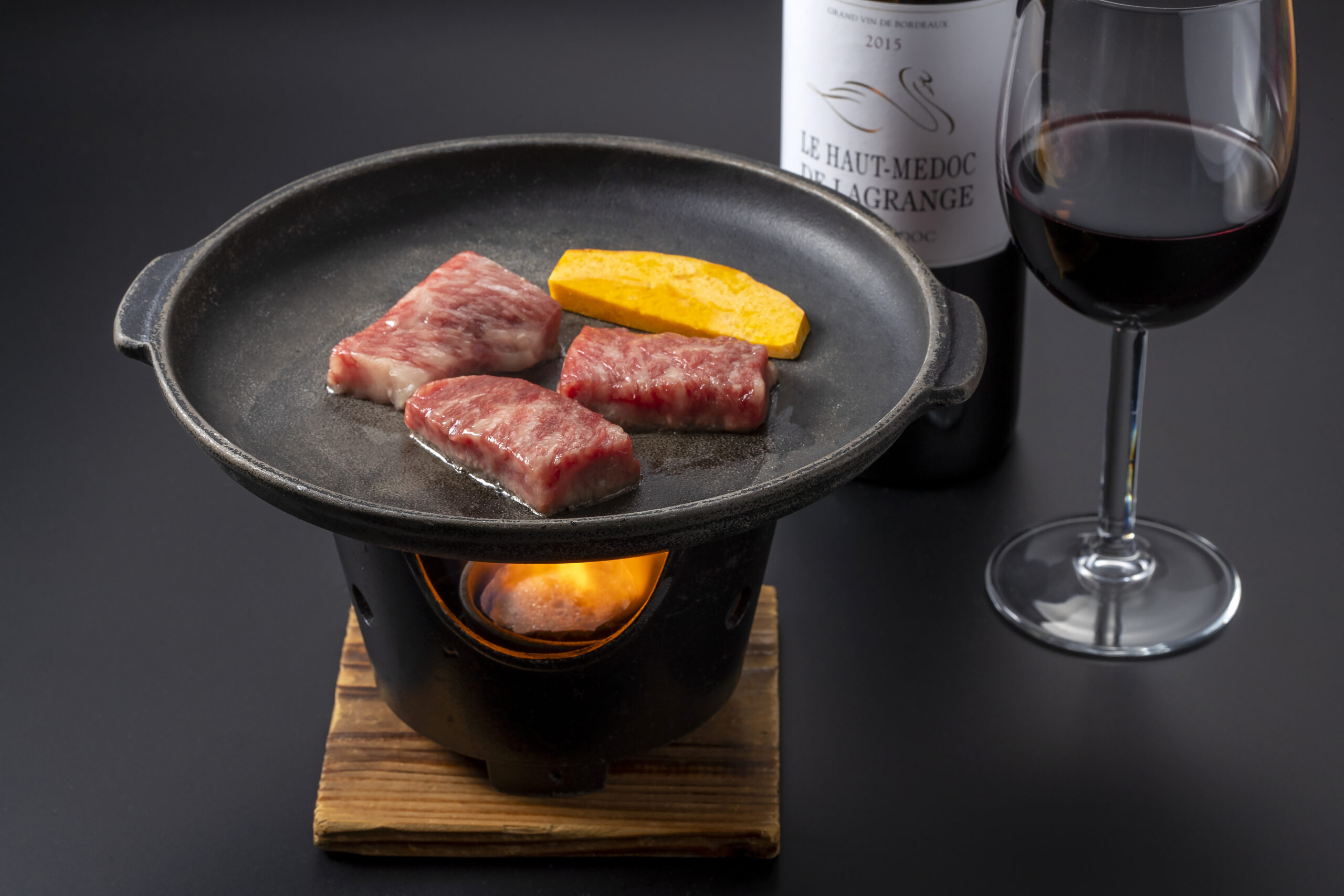 2021年12-2月（冬）十勝牛ステーキとワイン