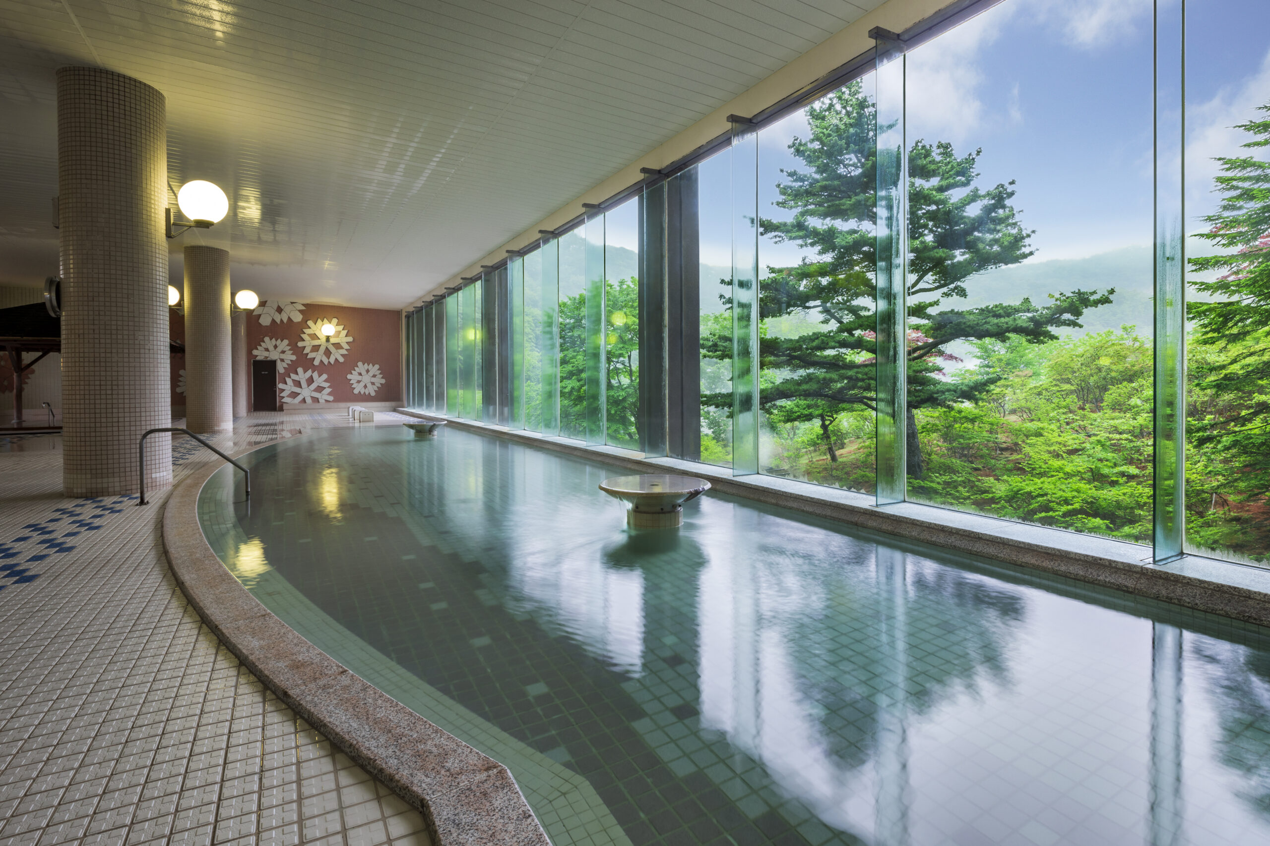 第一滝本館　女性大浴場　食塩泉